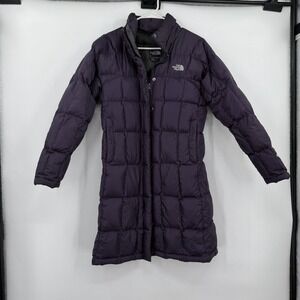 The‎ North Face Metropolis Down 600 Parka Jacket Women Size Small Purple